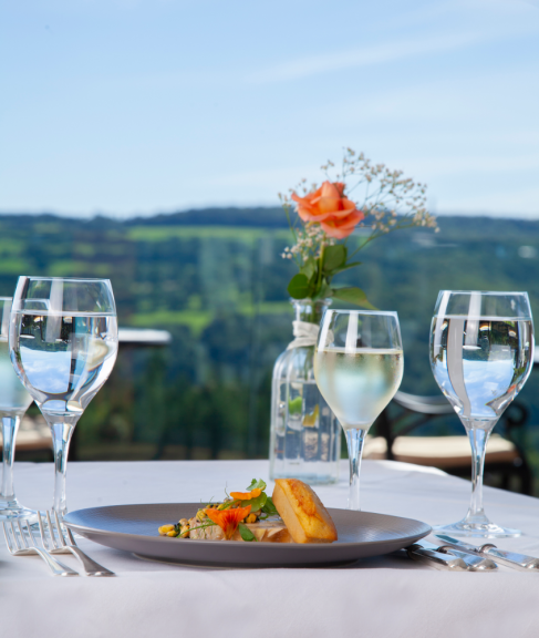 devon restaurant with a view